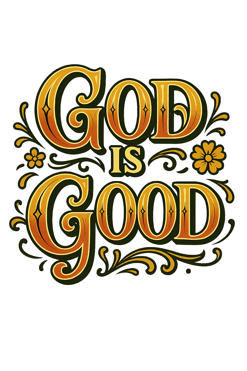 God Is Good T-Shirt (Faith-Based Christian Graphic Tee – Inspirational Apparel)