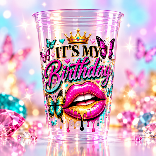 Custom Plastic Party Cups| Customized with Photos & Names